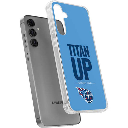 NFL Tennessee Titans Team Motto Galaxy S24 Plus Clear Case